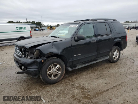 2005 Ford Explorer XLT with VIN 1FMZU63K75UA41491, listed as a Copart auction lot 45318035 with 223,531 mi miles and Salvage title. Bid and sale history available at DreamBid. Image 1.