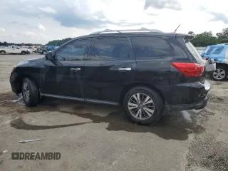 2017 Nissan Pathfinder SV z VIN 5N1DR2MN9HC608890, wystawiony jako Copart lot #59191845 z przebiegiem 136 270 mil mil oraz Szkoda całkowita • Salvage title. Historia ofert i sprzedaży dostępna na DreamBid. Obrazek 2.
