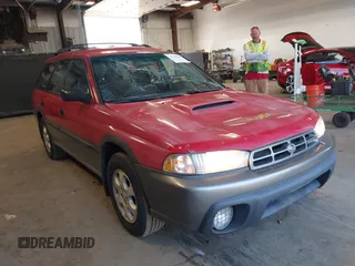 1999 Subaru Legacy Outback z VIN 4S3BG6857X7608459, wystawiony jako IAAI lot #42136635 z przebiegiem 127 530 mil mil oraz . Historia ofert i sprzedaży dostępna na DreamBid. Obrazek 1.