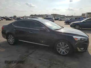 2014 Kia Cadenza Premium with VIN KNALN4D77E5145184, listed as a Copart auction lot 69019324 with 144,307 mi miles and Clean Title. Bid and sale history available at carsss.com. Image 4.