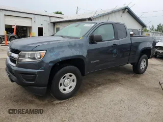 2019 Chevrolet Colorado 2WD Work Truck with VIN 1GCHSBEA2K1237337, listed as a Copart auction lot 61915165 with 61,310 mi miles and Salvage title. Bid and sale history available at DreamBid. Image 1.