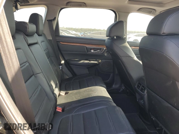 2017 Honda CR-V Touring with VIN 5J6RW1H97HL016344, listed as a Copart auction lot 51812315 with 47,795 mi miles and Salvage Title. Bid and sale history available at carsss.com. Image 11.
