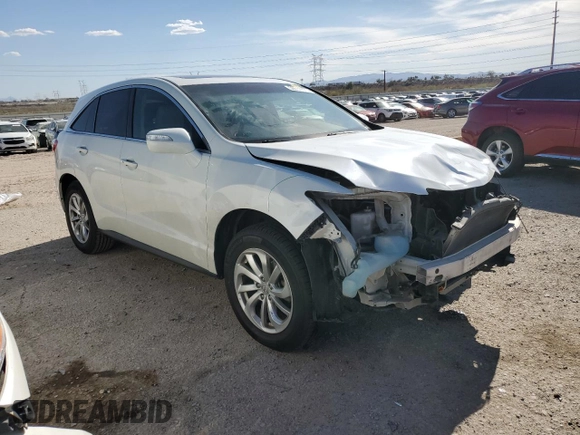 2016 Acura RDX Tech Pkg with VIN 5J8TB4H57GL009531, listed as a Copart auction lot 50531675 with 127,307 mi miles and Salvage Title. Bid and sale history available at carsss.com. Image 4.