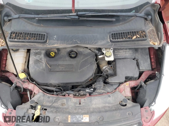 2014 Ford Escape SE with VIN 1FMCU0G99EUC38074, listed as a IAAI auction lot 42001227 with 209,467 mi miles. Bid and sale history available at carsss.com. Image 10.