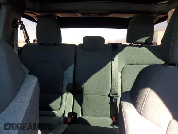 2021 Ford Bronco with VIN 1FMEE5DP9MLA89837, listed as a Copart auction lot 87672995 with 27,341 mi miles and Salvage Title. Bid and sale history available at DreamBid. Image 10.