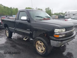 1999 Chevrolet Silverado 1500 LT with VIN 1GCEK14T8XE159503, listed as a IAAI auction lot 42237652 with 153,543 mi miles and . Bid and sale history available at DreamBid. Image 1.