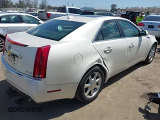 2009 Cadillac CTS RWD w/1SB with VIN 1G6DV57V690112934, listed as a IAAI auction lot 41937521 with 30,068 mi miles. Bid and sale history available at carsss.com. Image 4.