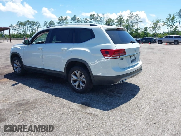 2018 Volkswagen Atlas S with VIN 1V2AP2CA4JC543978, listed as a IAAI auction lot 42567307 with 75,570 mi miles and . Bid and sale history available at DreamBid. Image 3.