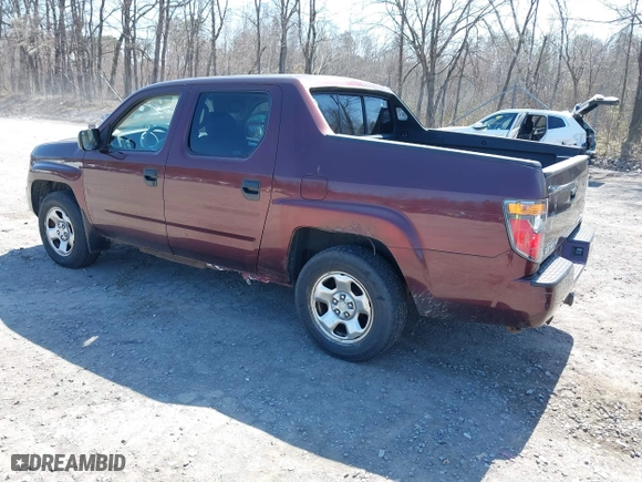 2008 Honda Ridgeline RT with VIN 2HJYK16248H519809, listed as a IAAI auction lot 42103353 with 247,420 mi miles. Bid and sale history available at carsss.com. Image 3.