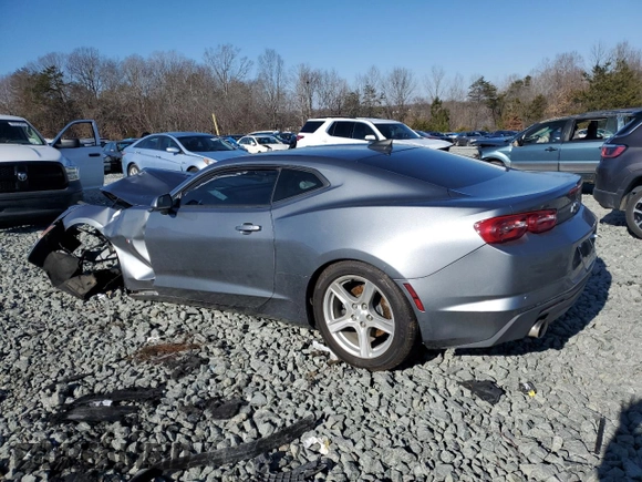 2019 Chevrolet Camaro 1LS with VIN 1G1FB1RXXK0124458, listed as a Copart auction lot 88047445 with 51,137 mi miles and Salvage Title. Bid and sale history available at carsss.com. Image 2.