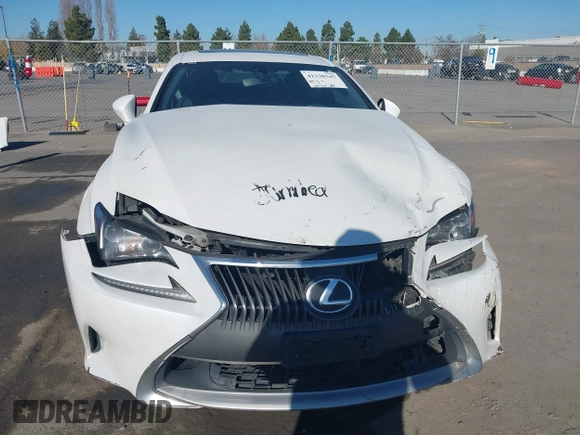 2015 Lexus RC 350 F Sport z VIN JTHHE5BC5F5002233, wystawiony jako IAAI lot #41338345 z przebiegiem 214 384 mil mil oraz . Historia ofert i sprzedaży dostępna na DreamBid. Obrazek 12.