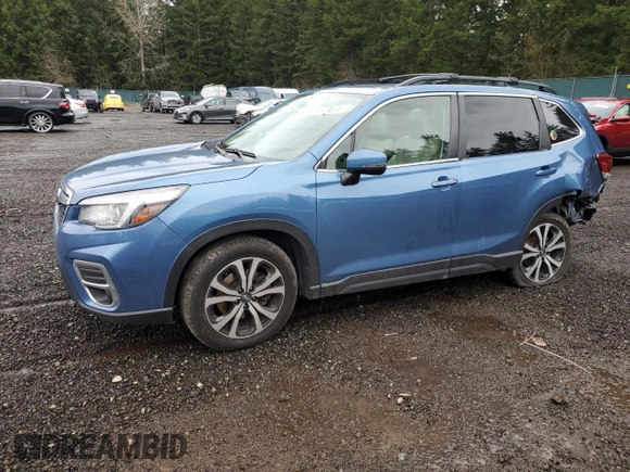 2019 Subaru Forester Limited with VIN JF2SKASC4KH569987, listed as a Copart auction lot 48740335 with 99,920 mi miles and Salvage Title. Bid and sale history available at carsss.com. Image 1.