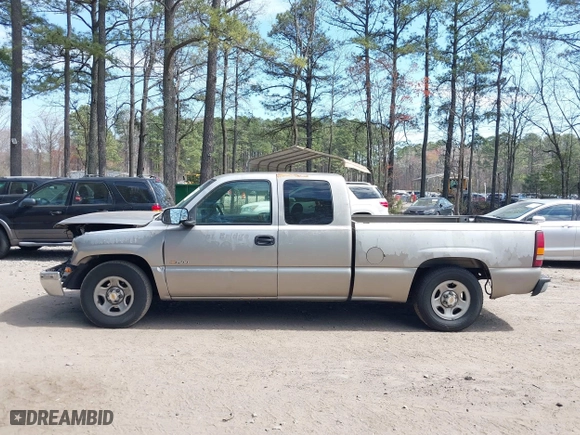 1999 Chevrolet Silverado 1500 LS with VIN 1GCEC19V1XZ189717, listed as a IAAI auction lot 41876614 with 217,019 mi miles. Bid and sale history available at carsss.com. Image 14.