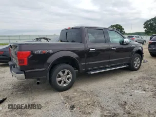 2018 Ford F-150 XL with VIN 1FTEW1EP2JFA90380, listed as a Copart auction lot 60555185 with 141,192 mi miles and Clean title. Bid and sale history available at DreamBid. Image 3.