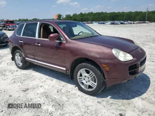 2006 Porsche Cayenne S with VIN WP1AB29P56LA60243, listed as a Copart auction lot 54820365 with 273,508 mi miles and Clean Title. Bid and sale history available at carsss.com. Image 4.