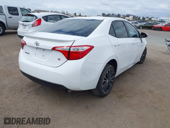 2014 Toyota Corolla L with VIN 5YFBURHE2EP085339, listed as a IAAI auction lot 42121009 with 122,339 mi miles and . Bid and sale history available at DreamBid. Image 4.