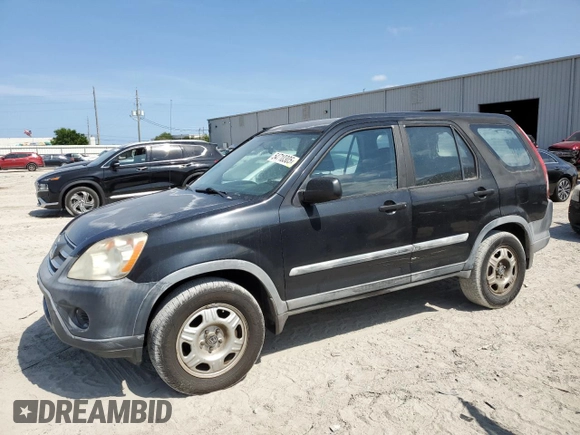 2005 Honda CR-V LX with VIN JHLRD68505C007344, listed as a Copart auction lot 54710305 with 148,976 mi miles and Salvage Title. Bid and sale history available at DreamBid. Image 1.
