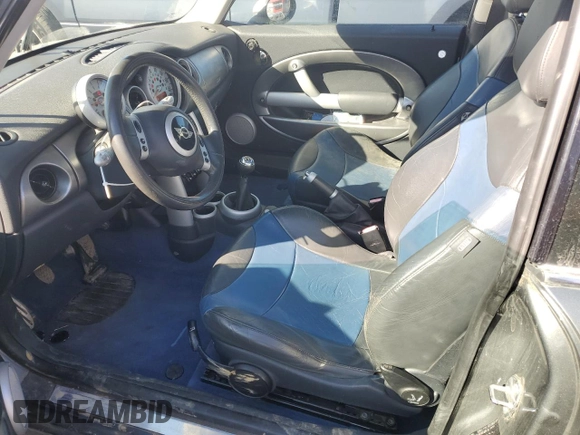 2002 MINI Hardtop S with VIN WMWRE33492TD56912, listed as a Copart auction lot 85466194 with 177,087 mi miles and Non Repairable. Bid and sale history available at DreamBid. Image 7.