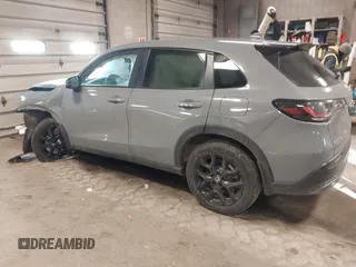 2024 Honda HR-V Sport with VIN 3CZRZ2H54RM749977, listed as a IAAI auction lot 41349682 with 55,753 mi miles. Bid and sale history available at carsss.com. Image 3.
