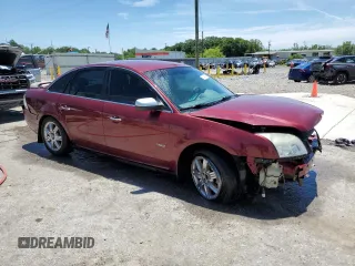 2008 Mercury Sable Premier with VIN 1MEHM42W38G625607, listed as a Copart auction lot 57874805 with 230,365 mi miles and Salvage title. Bid and sale history available at DreamBid. Image 4.