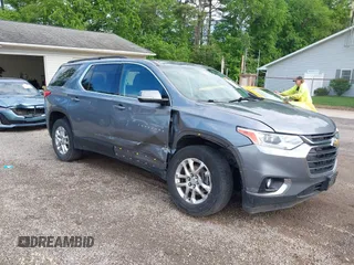 2020 Chevrolet Traverse LT Cloth with VIN 1GNERGKW6LJ230699, listed as a IAAI auction lot 42263434 with 132,397 mi miles and . Bid and sale history available at DreamBid. Image 1.