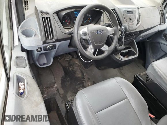 2019 Ford Transit with VIN 1FTYR1YM3KKA34592, listed as a Copart auction lot 48995965 with 12,557 mi miles and Salvage title. Bid and sale history available at DreamBid. Image 8.