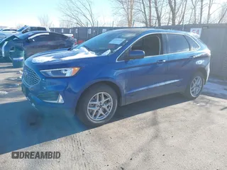 2024 Ford Edge SEL z VIN 2FMPK4J93RBA31974, wystawiony jako IAAI lot #41313322 z przebiegiem 20 436 mil mil oraz . Historia ofert i sprzedaży dostępna na DreamBid. Obrazek 18.