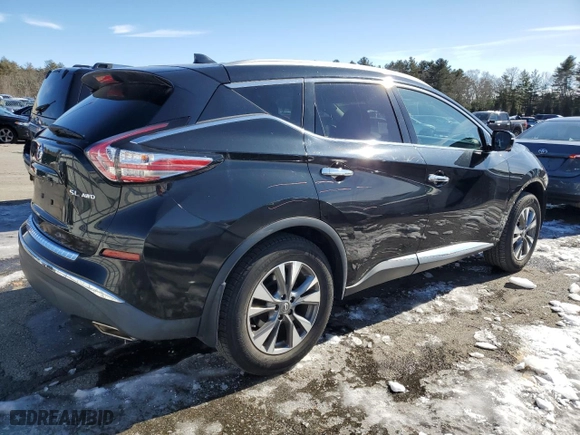 2017 Nissan Murano Platinum with VIN 5N1AZ2MH6HN145835, listed as a Copart auction lot 44970555 with 22,403 mi miles and Salvage Title. Bid and sale history available at carsss.com. Image 3.