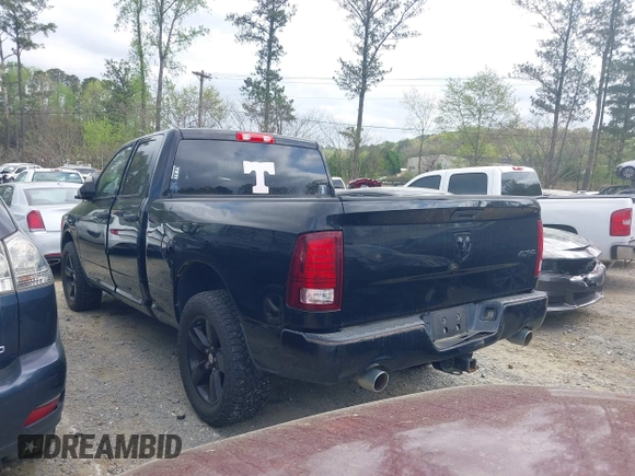 2014 Ram 1500 Express with VIN 1C6RR7FT7ES136636, listed as a IAAI auction lot 41954710 with 135,092 mi miles. Bid and sale history available at carsss.com. Image 14.