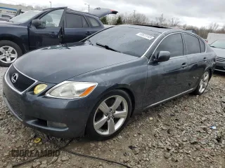 2007 Lexus GS 350 z VIN JTHBE96S470018761, wystawiony jako Copart lot #49523145 z przebiegiem 149 054 mil mil oraz Szkoda całkowita • Salvage title. Historia ofert i sprzedaży dostępna na DreamBid. Obrazek 1.