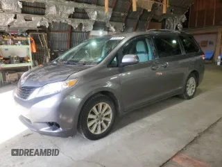 2013 Toyota Sienna LE with VIN 5TDJK3DCXDS059838, listed as a Copart auction lot 52107215 with 142,582 mi miles and Clean Title. Bid and sale history available at carsss.com. Image 1.