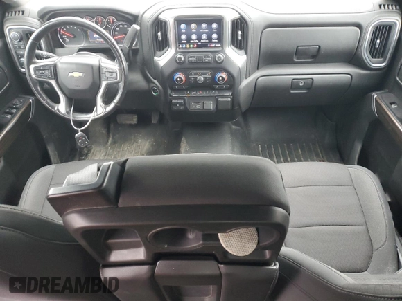 2020 Chevrolet Silverado 1500 LT with VIN 3GCUYDED3LG190079, listed as a Copart auction lot 47283485 with 124,162 mi miles and Salvage Title. Bid and sale history available at DreamBid. Image 8.
