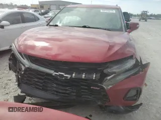 2021 Chevrolet Blazer RS z VIN 3GNKBKRS8MS513361, wystawiony jako Copart lot #58430315 z przebiegiem 79 738 mil mil oraz Tytuł czysty. Historia ofert i sprzedaży dostępna na DreamBid. Obrazek 5.
