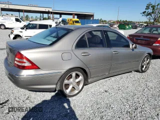 2006 Mercedes-Benz C 230 Sport with VIN WDBRF52H16E020113, listed as a Copart auction lot 49407715 with 179,344 mi miles and Salvage Title. Bid and sale history available at carsss.com. Image 3.
