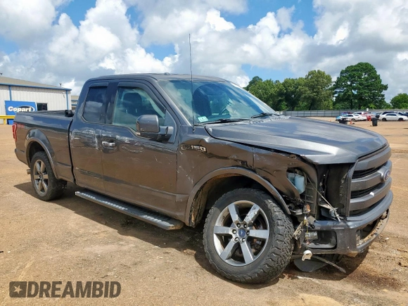 2015 Ford F-150 XLT with VIN 1FTFX1EF5FFA36961, listed as a Copart auction lot 62402475 with 139,431 mi miles and Salvage title. Bid and sale history available at DreamBid. Image 4.