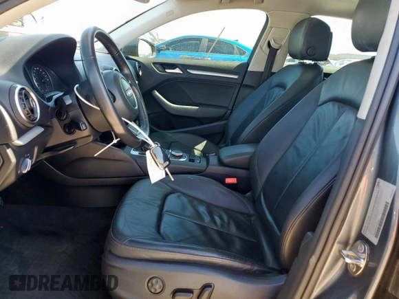 2015 Audi A3 1.8T Premium with VIN WAUACGFF5F1010023, listed as a Copart auction lot 48317835 with 100,277 mi miles and Salvage Title. Bid and sale history available at carsss.com. Image 7.