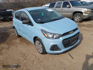 2016 Chevrolet Spark LS with VIN KL8CB6SA1GC582966, listed as a IAAI auction lot 41698720 with 92,053 mi miles. Bid and sale history available at carsss.com. Image 1.