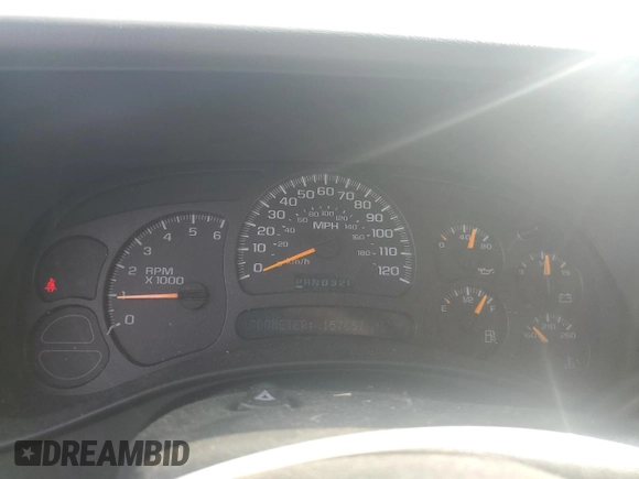 2005 Chevrolet Avalanche Z71 with VIN 3GNEK12Z75G229433, listed as a Copart auction lot 61135565 with 157,657 mi miles and Salvage title. Bid and sale history available at DreamBid. Image 9.