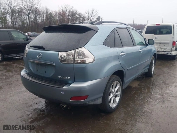2008 Lexus RX 350 with VIN 2T2GK31U98C055507, listed as a IAAI auction lot 41865941 with 155,126 mi miles. Bid and sale history available at carsss.com. Image 4.