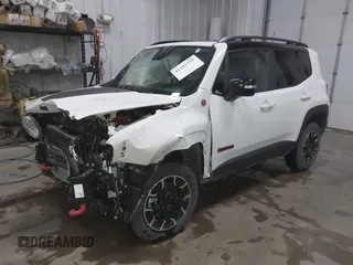 2023 Jeep Renegade Trailhawk with VIN ZACNJDC16PPP37073, listed as a IAAI auction lot 41181339 with 10,395 mi miles and . Bid and sale history available at DreamBid. Image 17.