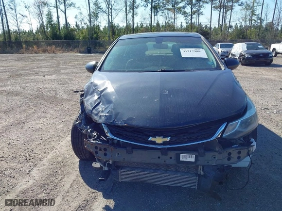 2018 Chevrolet Cruze LT with VIN 1G1BE5SM6J7121947, listed as a IAAI auction lot 41717988 with NaN miles. Bid and sale history available at carsss.com. Image 12.