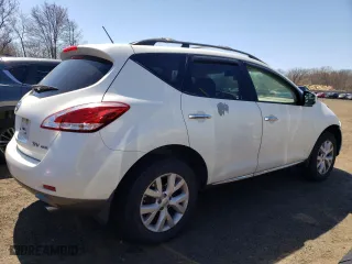2013 Nissan Murano SL with VIN JN8AZ1MW6DW317545, listed as a Copart auction lot 52925185 with 77,162 mi miles and Salvage Title. Bid and sale history available at carsss.com. Image 3.