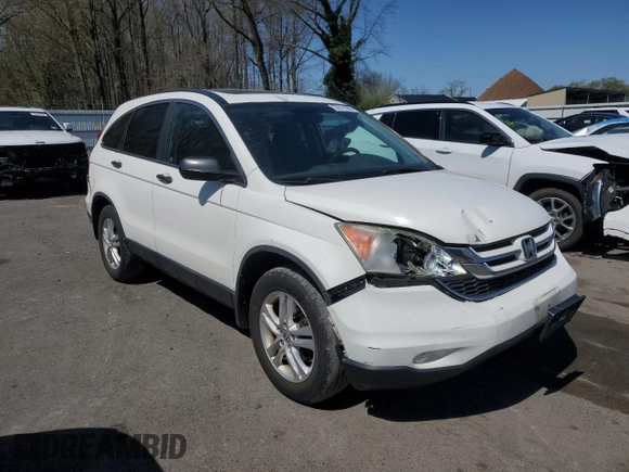 2011 Honda CR-V EX with VIN 5J6RE3H5XBL026126, listed as a Copart auction lot 53511595 with 209,367 mi miles and Salvage Title. Bid and sale history available at DreamBid. Image 4.