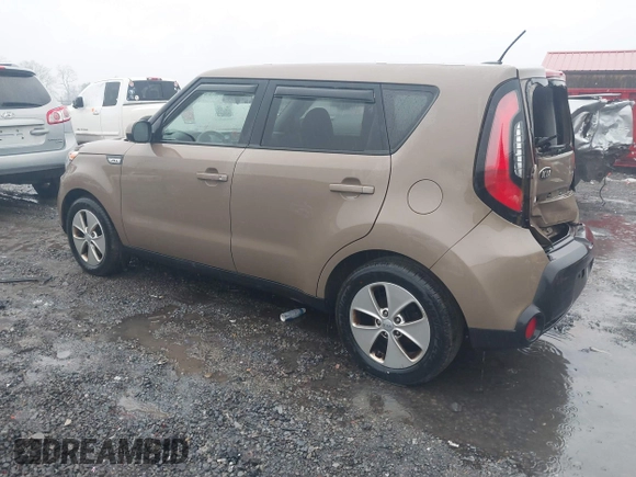 2015 Kia Soul with VIN KNDJN2A22F7191177, listed as a IAAI auction lot 41461278 with 102,023 mi miles. Bid and sale history available at carsss.com. Image 3.