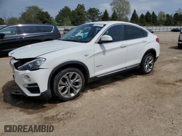 2016 BMW X4 xDrive28i with VIN 5UXXW3C52G0M90018, listed as a Copart auction lot 54887645 with 76,633 mi miles and Salvage title. Bid and sale history available at DreamBid. Image 1.
