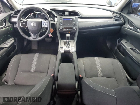 2020 Honda Civic LX with VIN 2HGFC2F69LH575112, listed as a Copart auction lot 55664005 with 33,495 mi miles and Non Repairable. Bid and sale history available at DreamBid. Image 8.