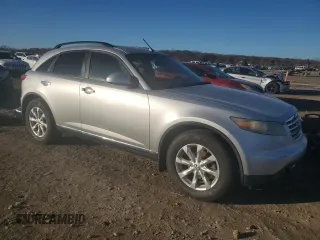 2006 Infiniti FX with VIN JNRAS08W86X202415, listed as a Copart auction lot 83465124 with 245,238 mi miles and Clean Title. Bid and sale history available at carsss.com. Image 4.
