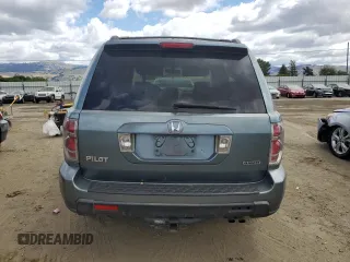 2007 Honda Pilot EX-L with VIN 2HKYF18547H517449, listed as a Copart auction lot 57093925 with 211,876 mi miles and Clean Title. Bid and sale history available at DreamBid. Image 6.