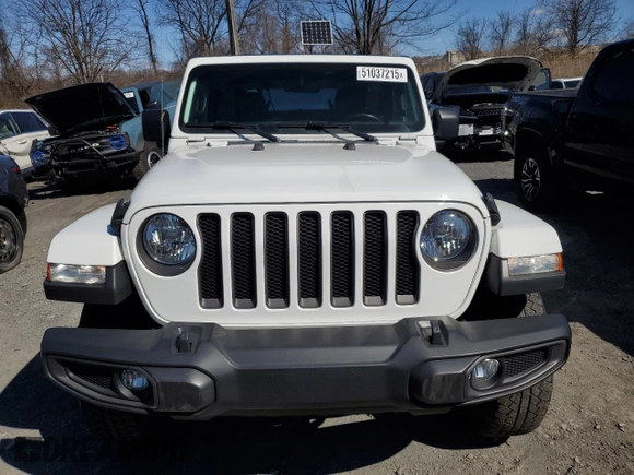 2021 Jeep Wrangler 80th Anniversary with VIN 1C4GJXAN5MW595297, listed as a Copart auction lot 51037215 with 62,429 mi miles and Salvage Title. Bid and sale history available at DreamBid. Image 5.