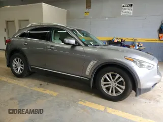 2009 Infiniti FX35 with VIN JNRAS18U29M100117, listed as a Copart auction lot 72066694 with 153,611 mi miles and Salvage Title. Bid and sale history available at carsss.com. Image 4.